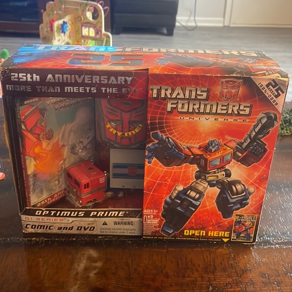 Hasbro Toys Transformers Anniversary 984209 Box Set Optimus Prime